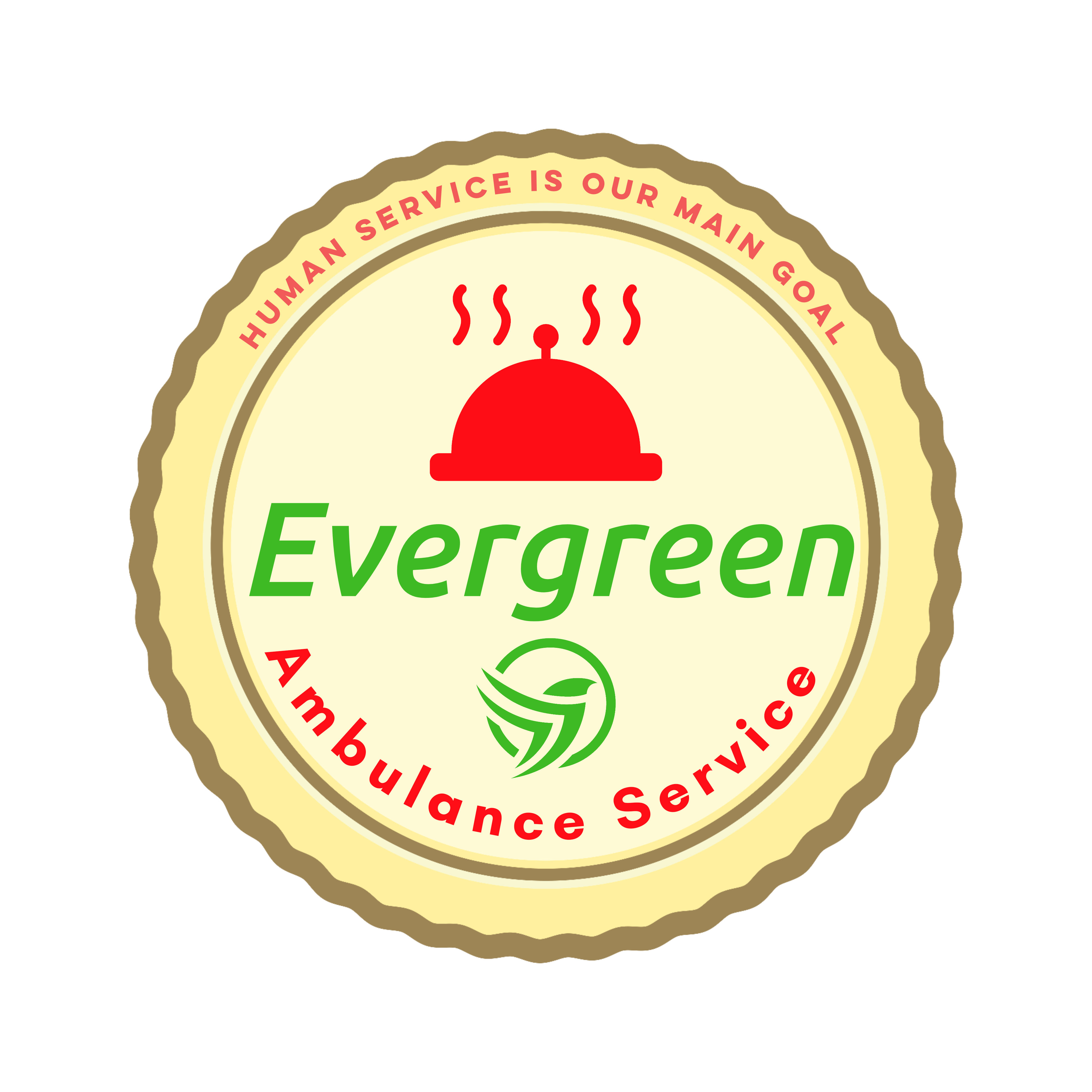 Evergreen Ambulance Service logo